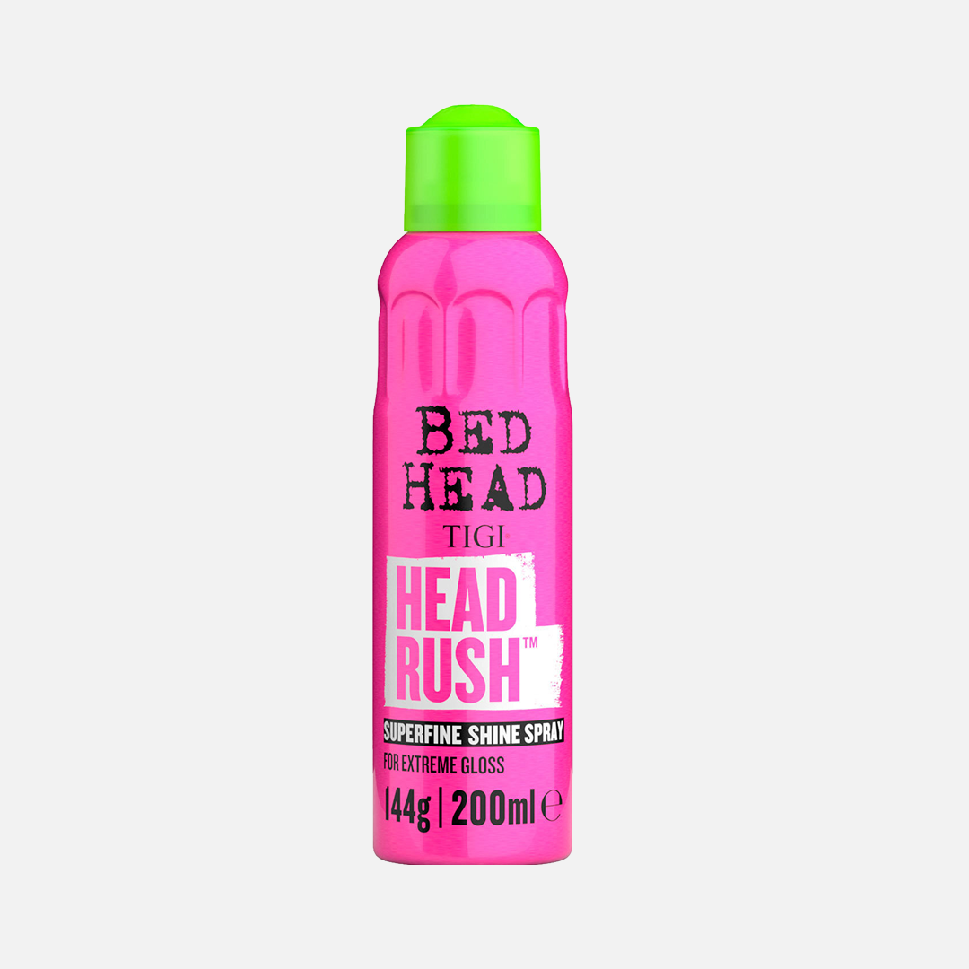 TIGI BED HEAD HEADRUSH, спрей-блеск для гладкости и сияния волос, 200 мл