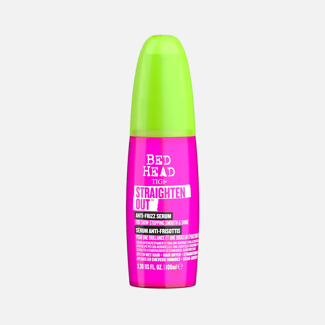 TIGI BED HEAD STRAIGHTEN OUT ANTI FRIZZ,  сыворотка для гладкости и дисциплины локонов, 100 мл