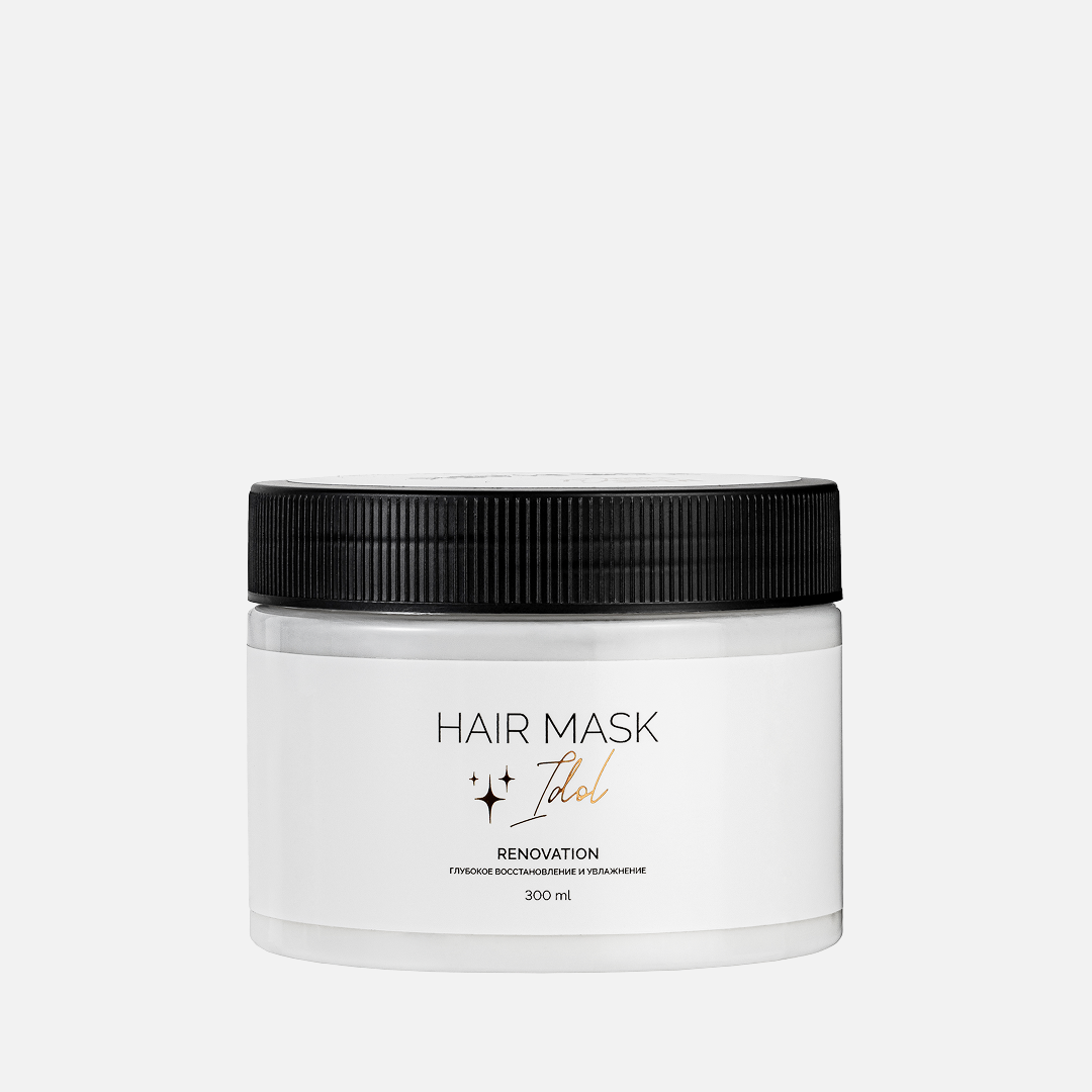 MAGIC HAIR CURL MASK IDOL RENOVATION, маска глубокое восстановление и увлажнение, 300 мл