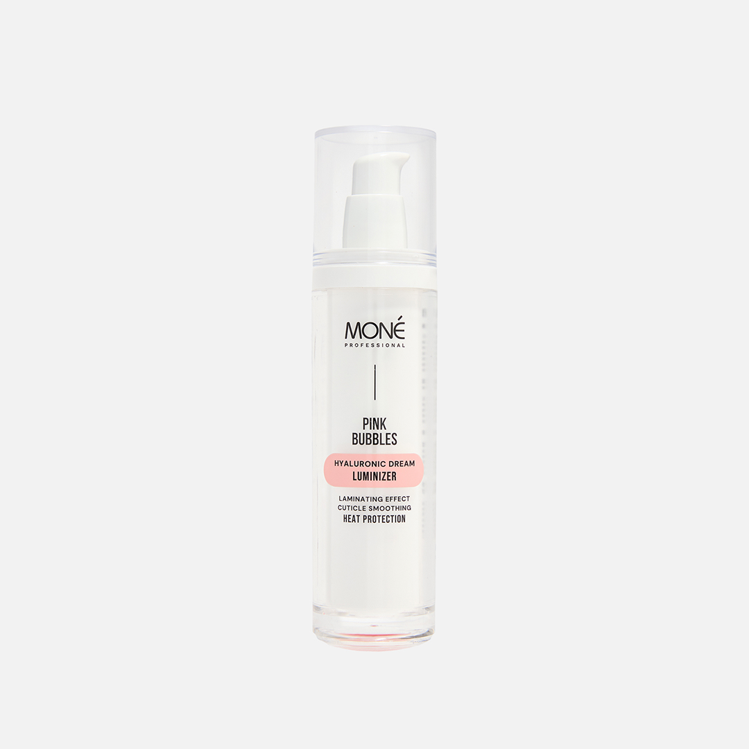 MONE PROFESSIONAL HYALURONIC DREAM LUMINIZER, люминайзер-сыворотка для экспресс укладки с эффектом ламинирования, 50 мл