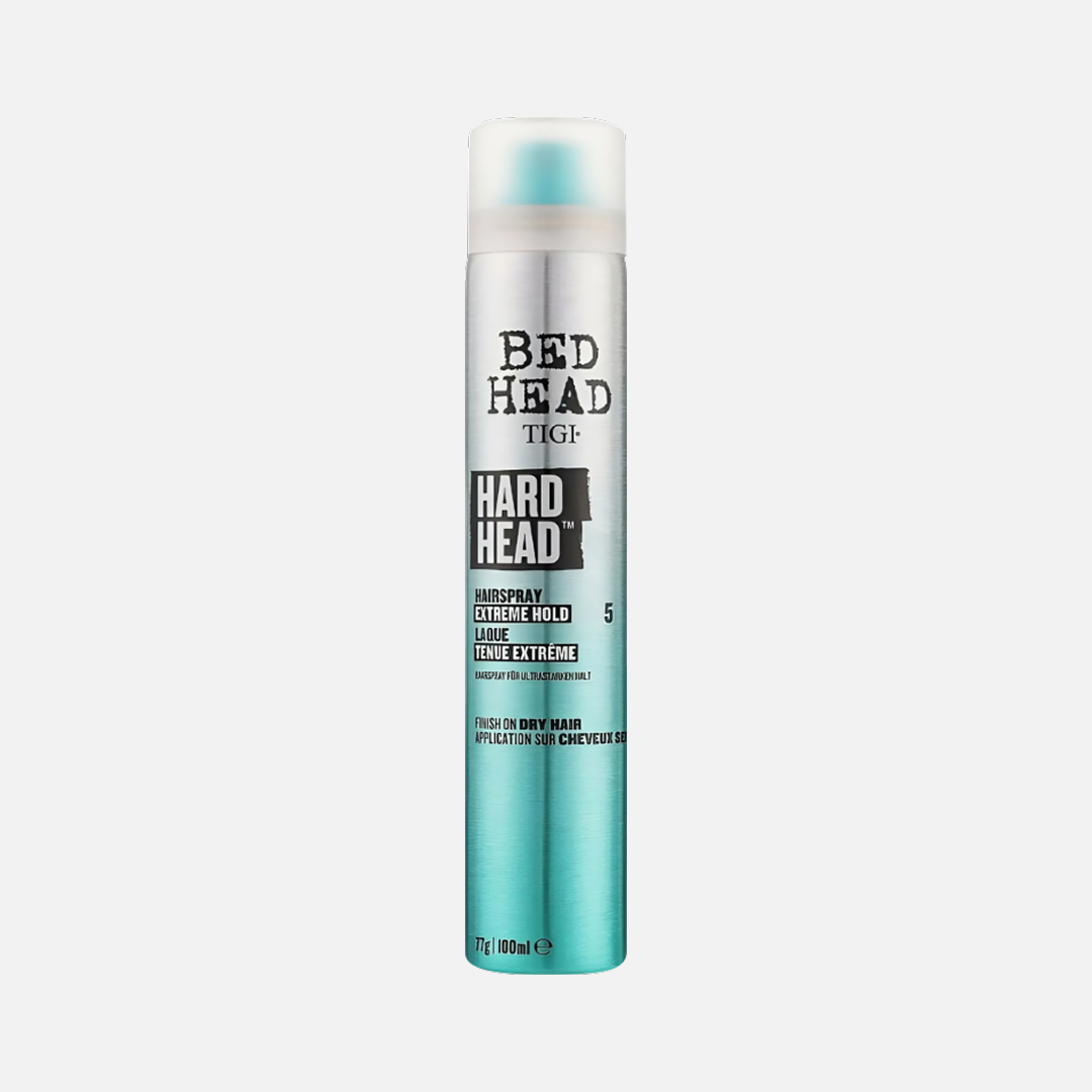 TIGI BED HEAD HARD HOLD, аэрозольный лак для суперсильной фиксации, 100 мл