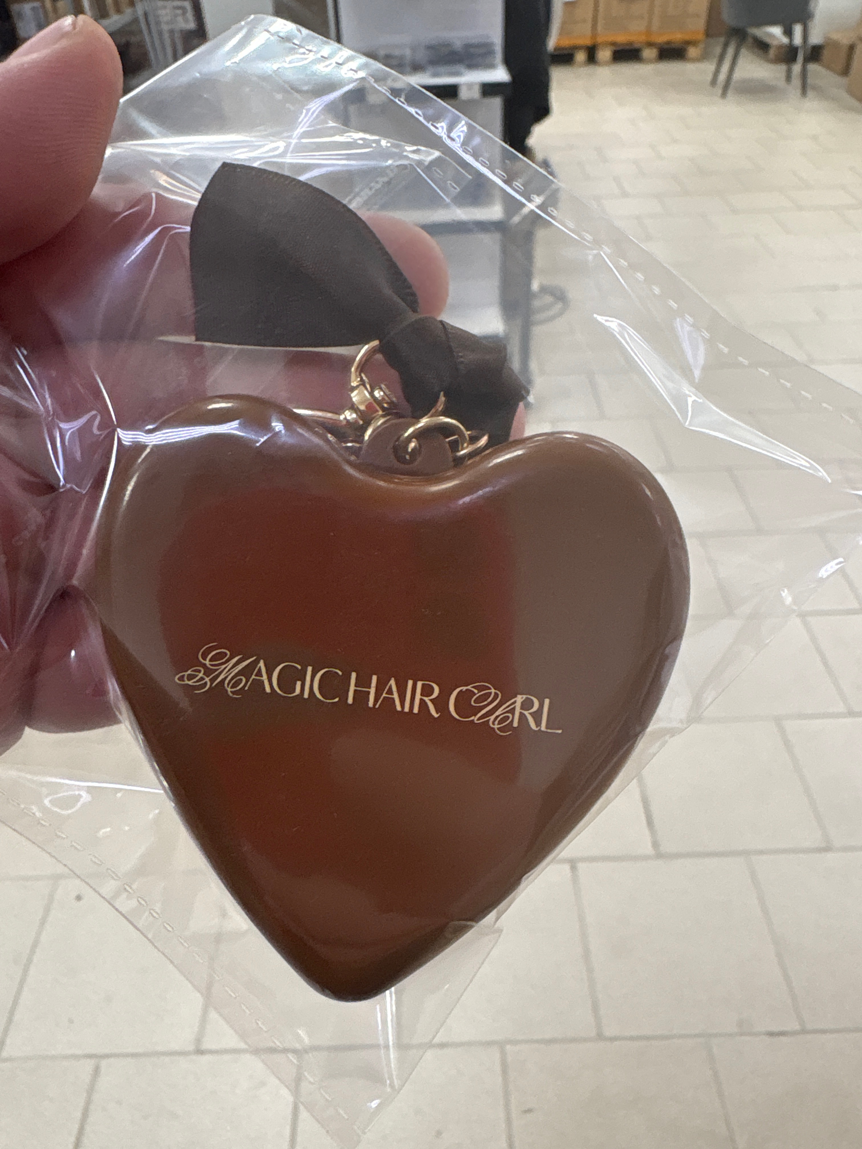 MAGIC HAIR CURL, Брелок Сердце