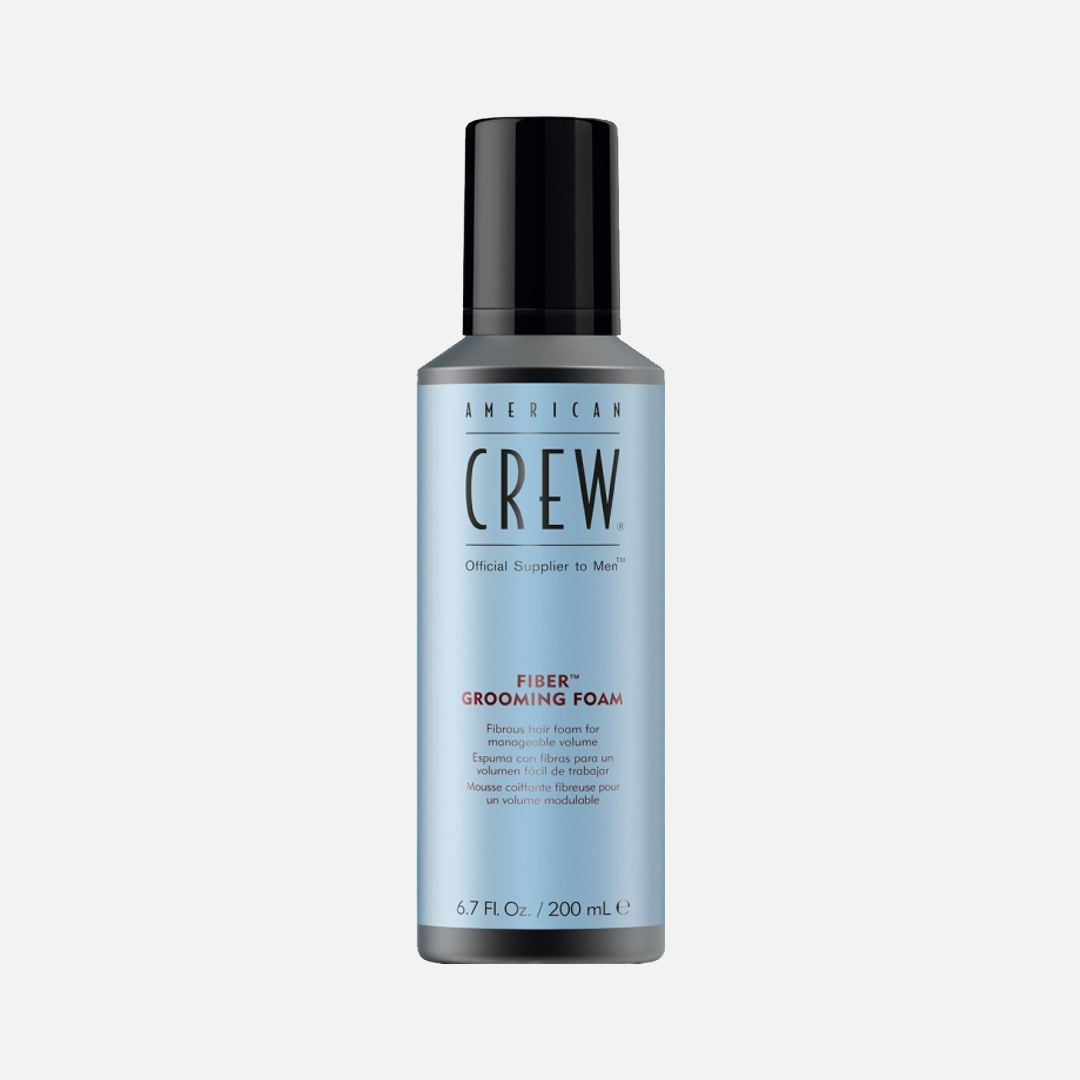 AMERICAN CREW FIBER FOAM,  пена для сильной фиксации, 200 мл