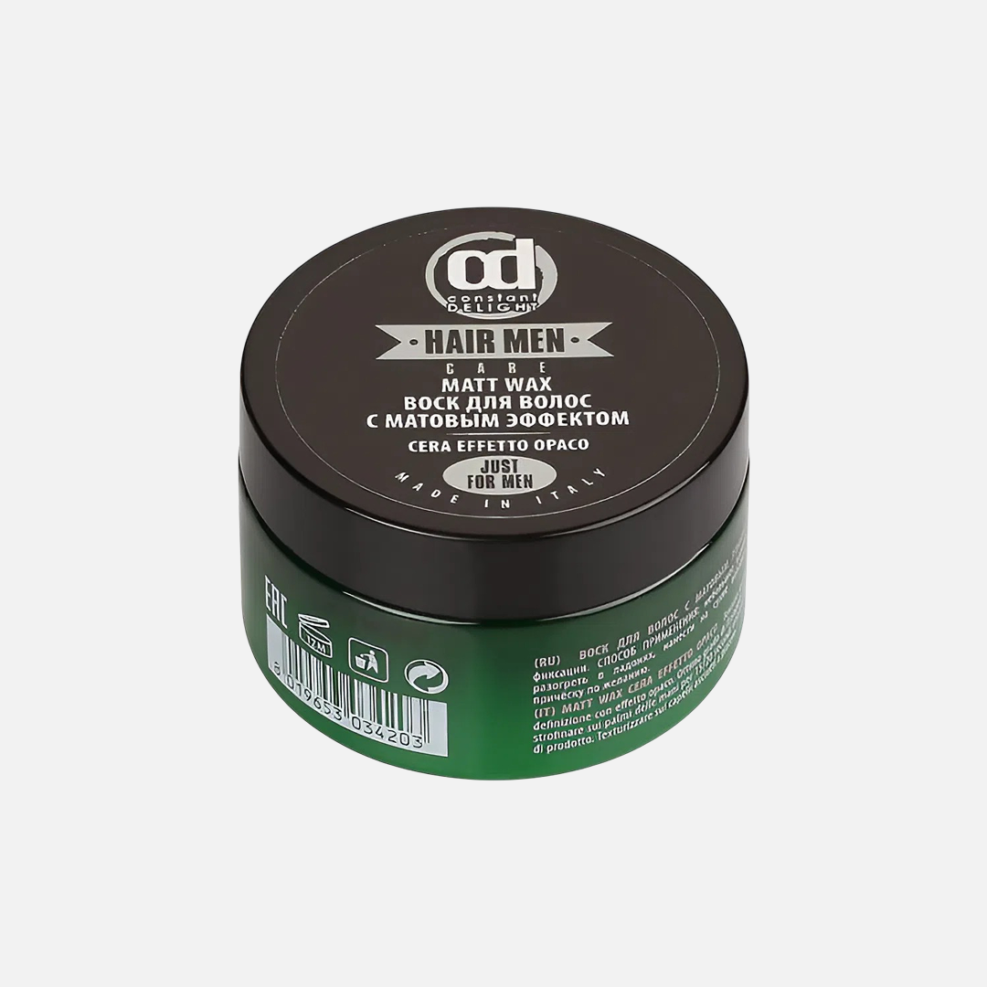 CONSTANT DELIGHT MATT EFFECT FOR MEN, воск для волос с матовым эффектом, 100мл