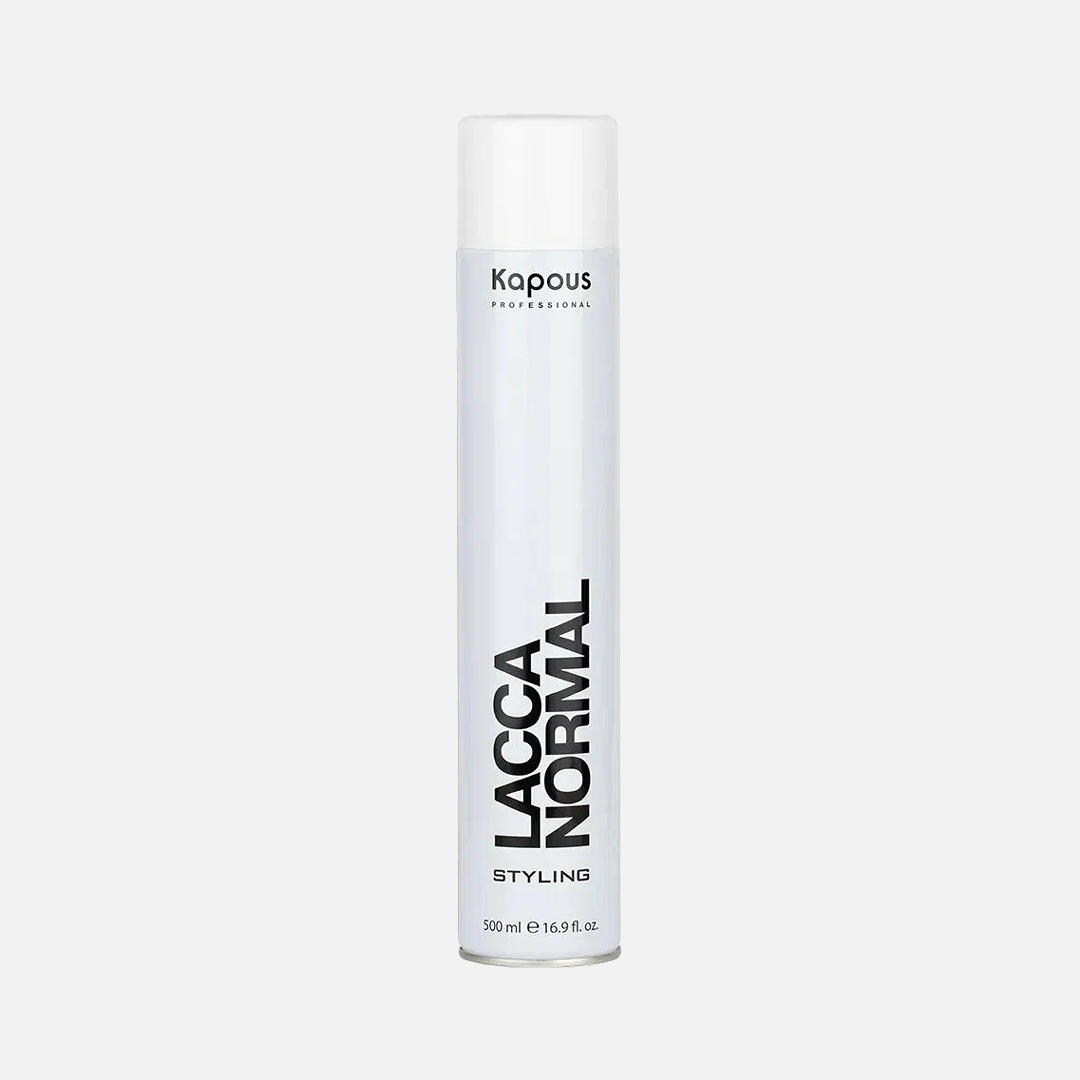 KAPOUS STUDIO PROFESSIONAL, аэрозольный лак для волос средней фиксации, 500 мл