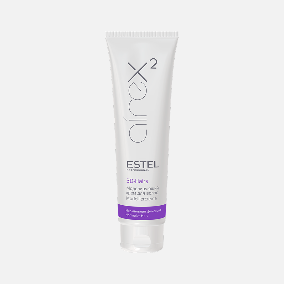 ESTEL PROFESSIONAL AIREX CUREX 3D-HAIRS, моделирующий крем нормальная фиксация, 150 мл