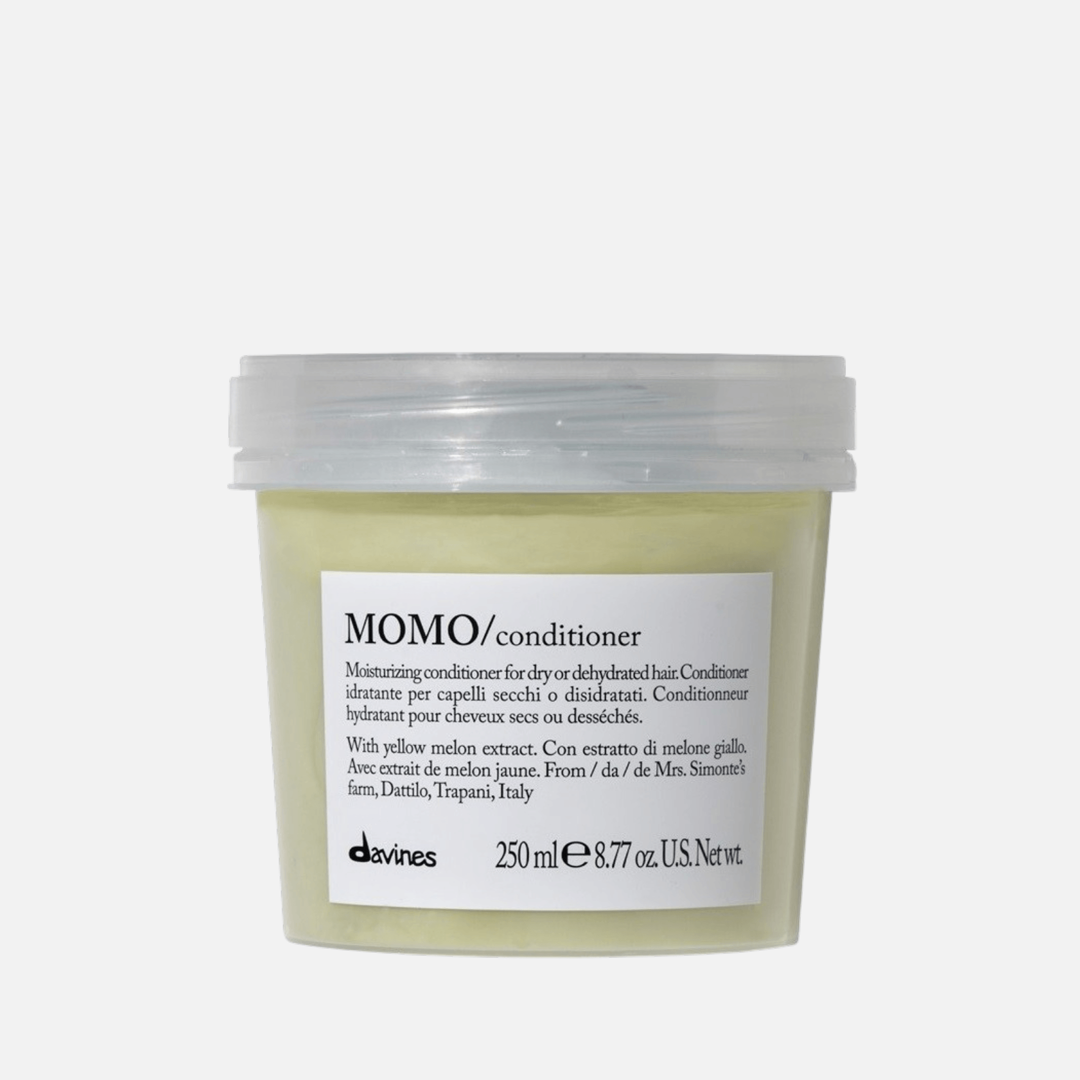 DAVINES MOMO, увлажняющий кондиционер для сухих волос с дыней, 250 мл