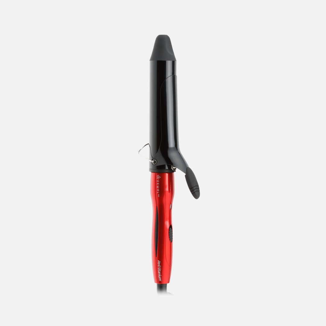 DEWAL RED TITANIUM 03-2038, профессиональная плойка (титан-турмалин), 38 мм