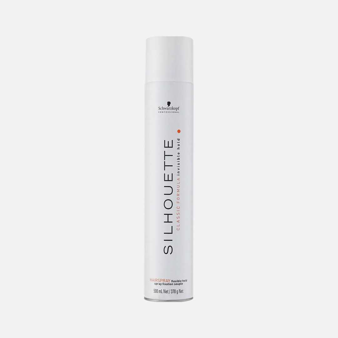 SILHOUETTE FLEXIBLE Hold Hairspray, аэрозольный лак мягкой фиксации, 500 мл