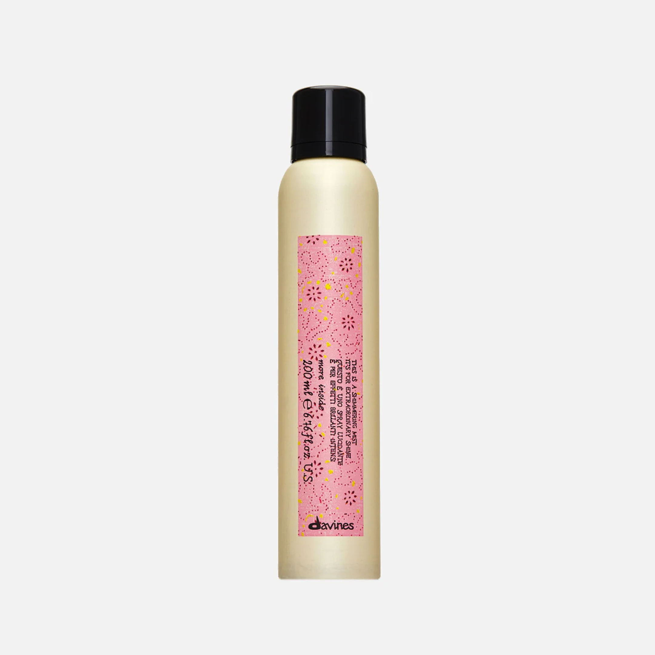 DAVINES MI SHIMMERING, мерцающий спрей для исключительного блеска волос, 200 мл