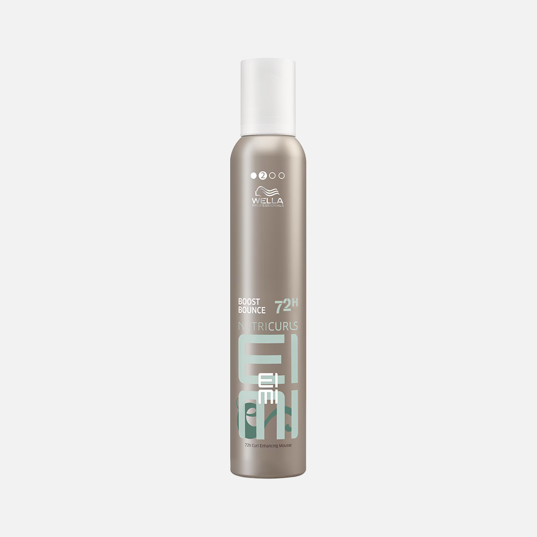 WELLA NUTRICURLS EIMI BOOST BOUNCE , спрей-мусс для придания объема, текстуры и блеска локонам, 300 мл