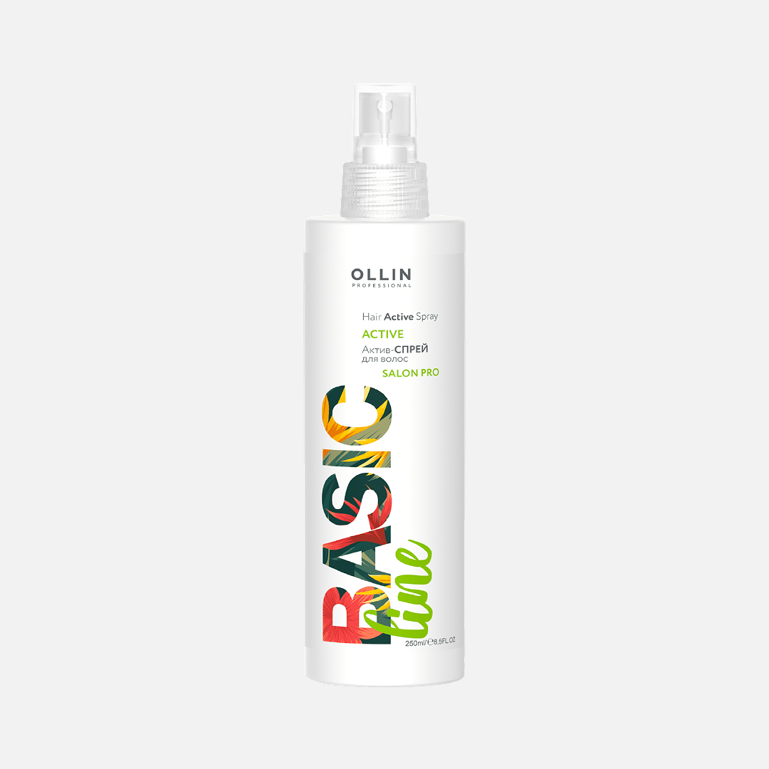 OLLIN BASIC LINE HAIR, спрей для волос, 250 мл