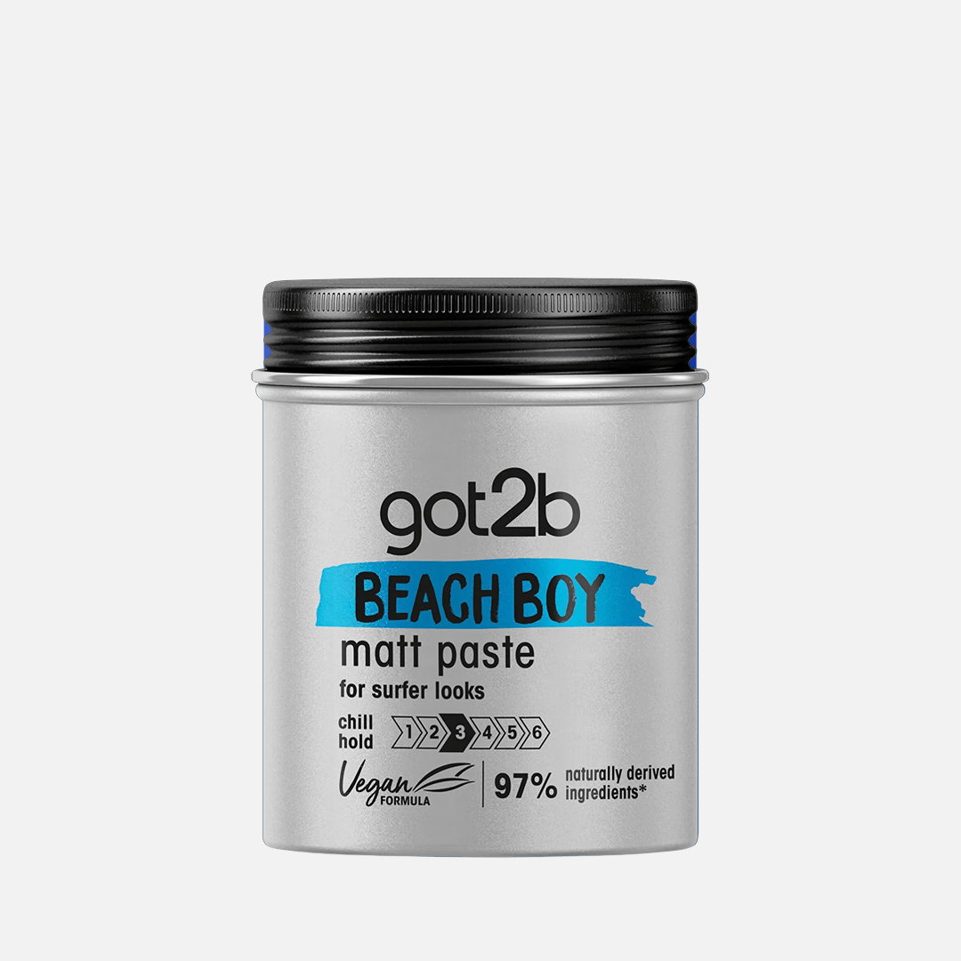 GOT2B BEACH BOY, матирующая паста для укладки волос, 100 мл