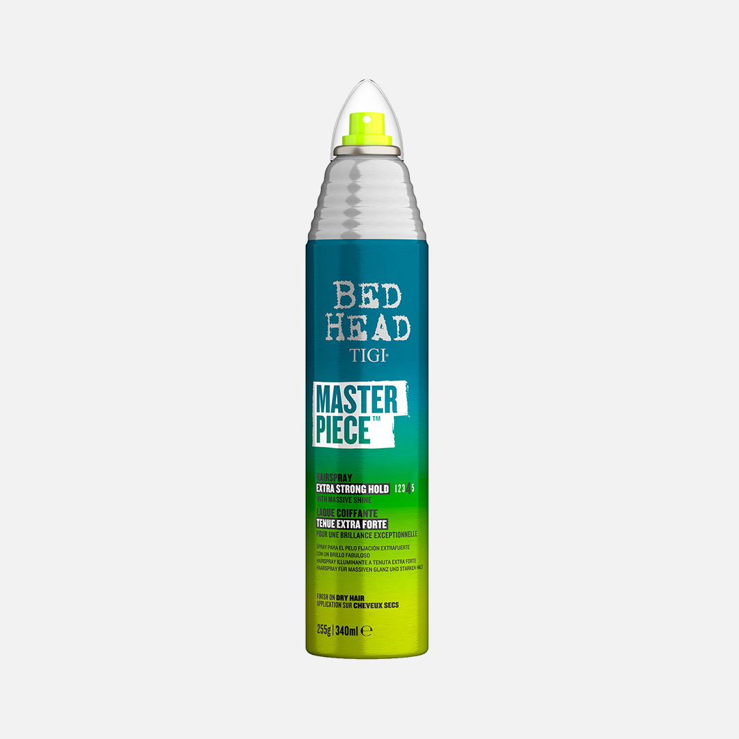 TIGI BED HEAD MASTERPIECE, аэрозольный лак для блеска и фиксации волос, 340 мл
