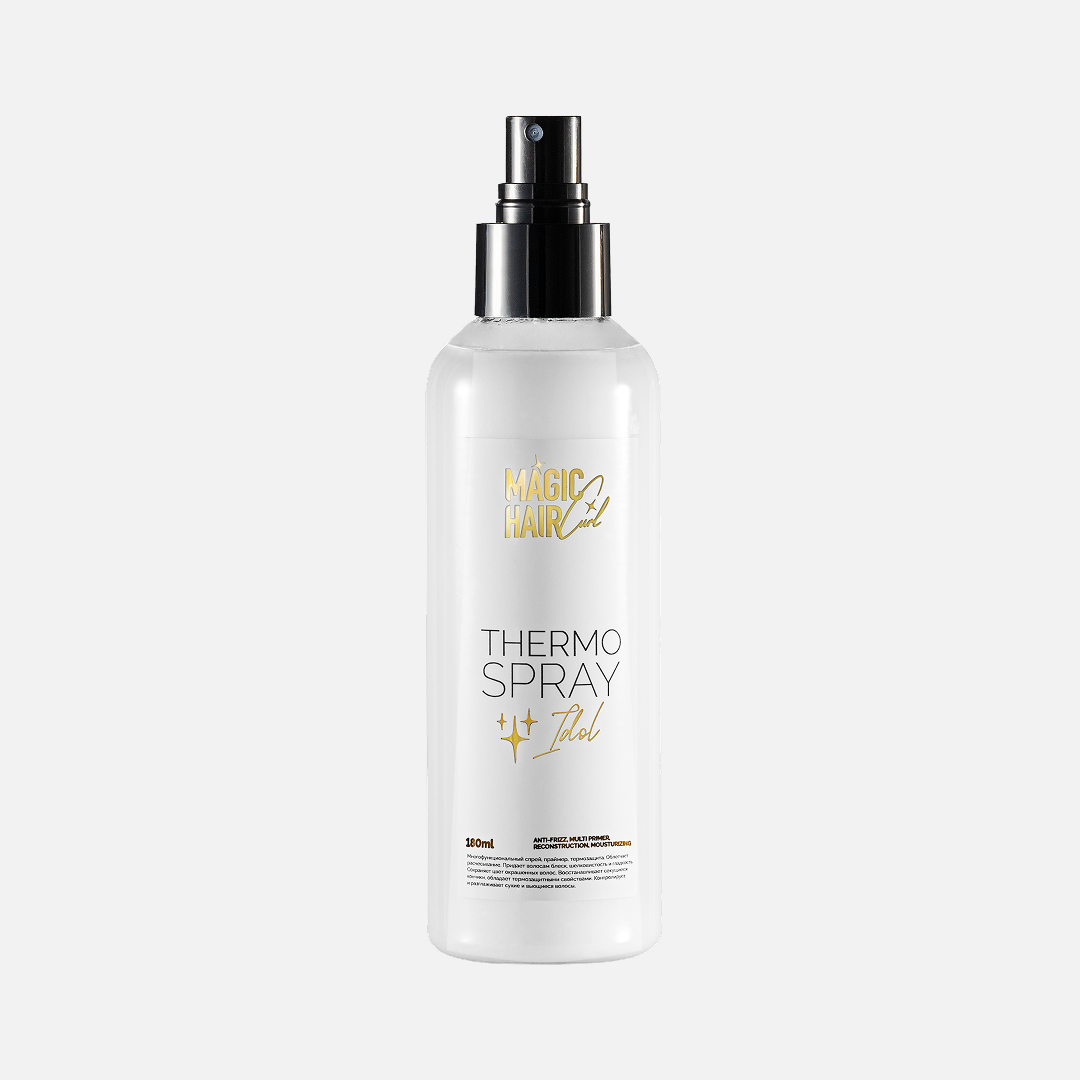 MAGIC HAIR CURL THERMO SPRAY IDOL, термозащитный спрей, 180 мл
