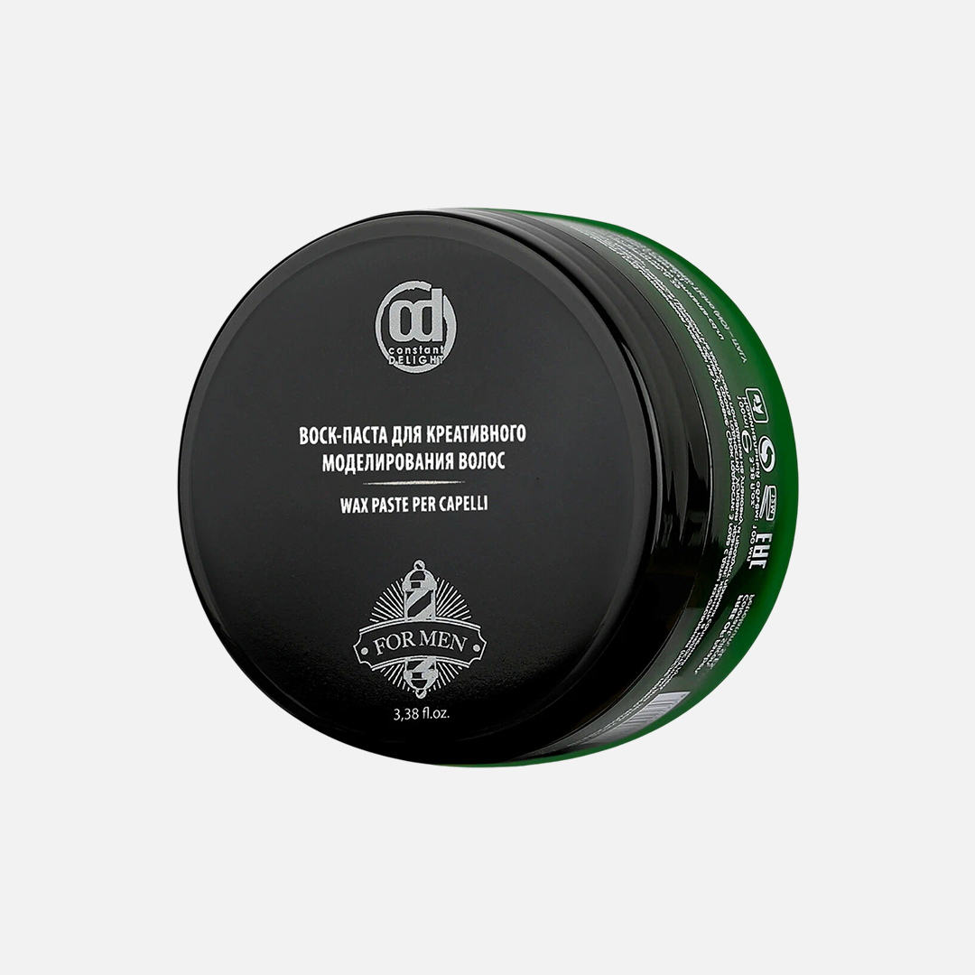 CONSTANT DELIGHT BARBER CARE, воск-паста для креативного моделирования волос, 100 мл