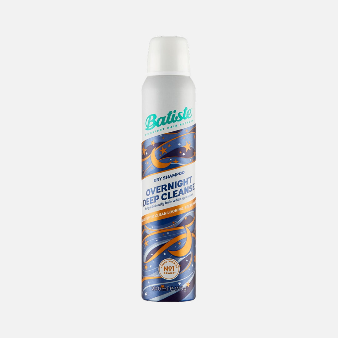 BATISTE OVERNIGHT DEEP, ночной сухой шампунь для жирных волос, 200 мл