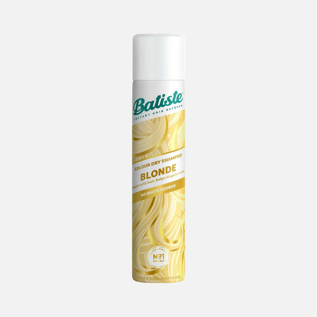 BATISTE BRILLIANT BLONDE,Сухой шампунь для светлых или окрашенных в оттенки блонд волос, 200 мл