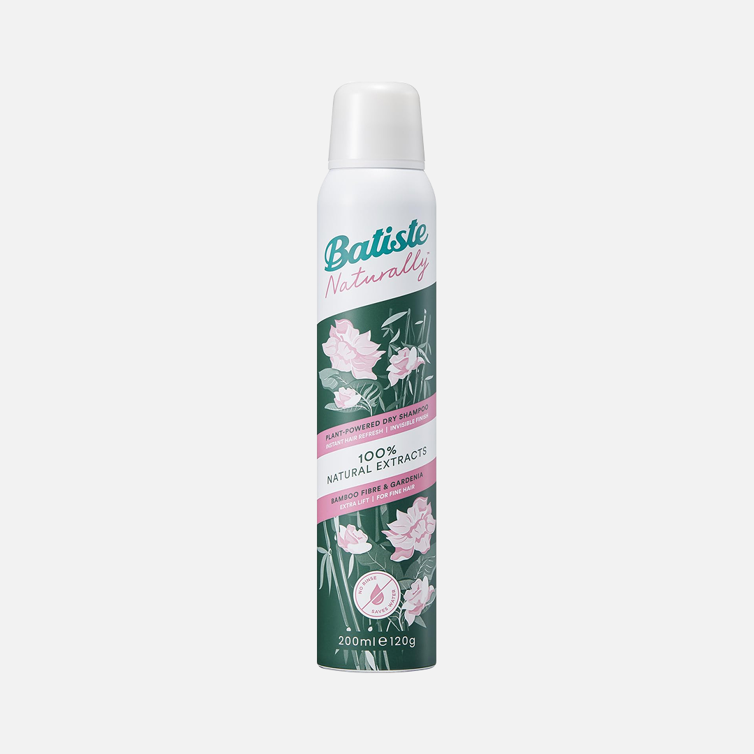 BATISTE BAMBOO & GARDENIA, сухой шампунь для волос, 200 мл