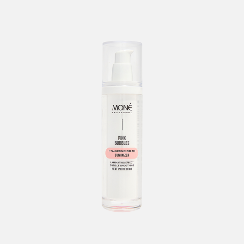 MONE PROFESSIONAL HYALURONIC DREAM LUMINIZER, люминайзер-сыворотка для экспресс укладки с эффектом ламинирования, 50 мл