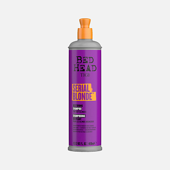 TIGI BED HEAD SERIAL BLONDE, восстанавливающий шампунь для блондинок, 400 мл