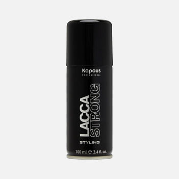 KAPOUS STUDIO PROFESSIONAL LACCA STRONG, аэрозольный лак сильной фиксации, 100 мл