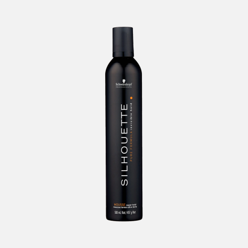 SILHOUETTE MOUSSE SUPER HOLD, мусс для укладки ультрасильной фиксации, 500 мл