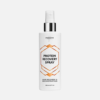 PRODIVA PROTEIN RECOVERY SPRAY, спрей для защиты волос и кожи головы, 250 мл