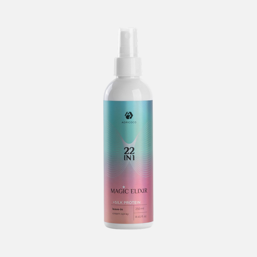ADRICOCO MAGIC ELIXIR, мультифункциональный крем-спрей для волос 22 в 1, 250 мл