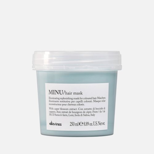 DAVINES MINU, маска восстанавливающая для окрашенных волос, 250 мл
