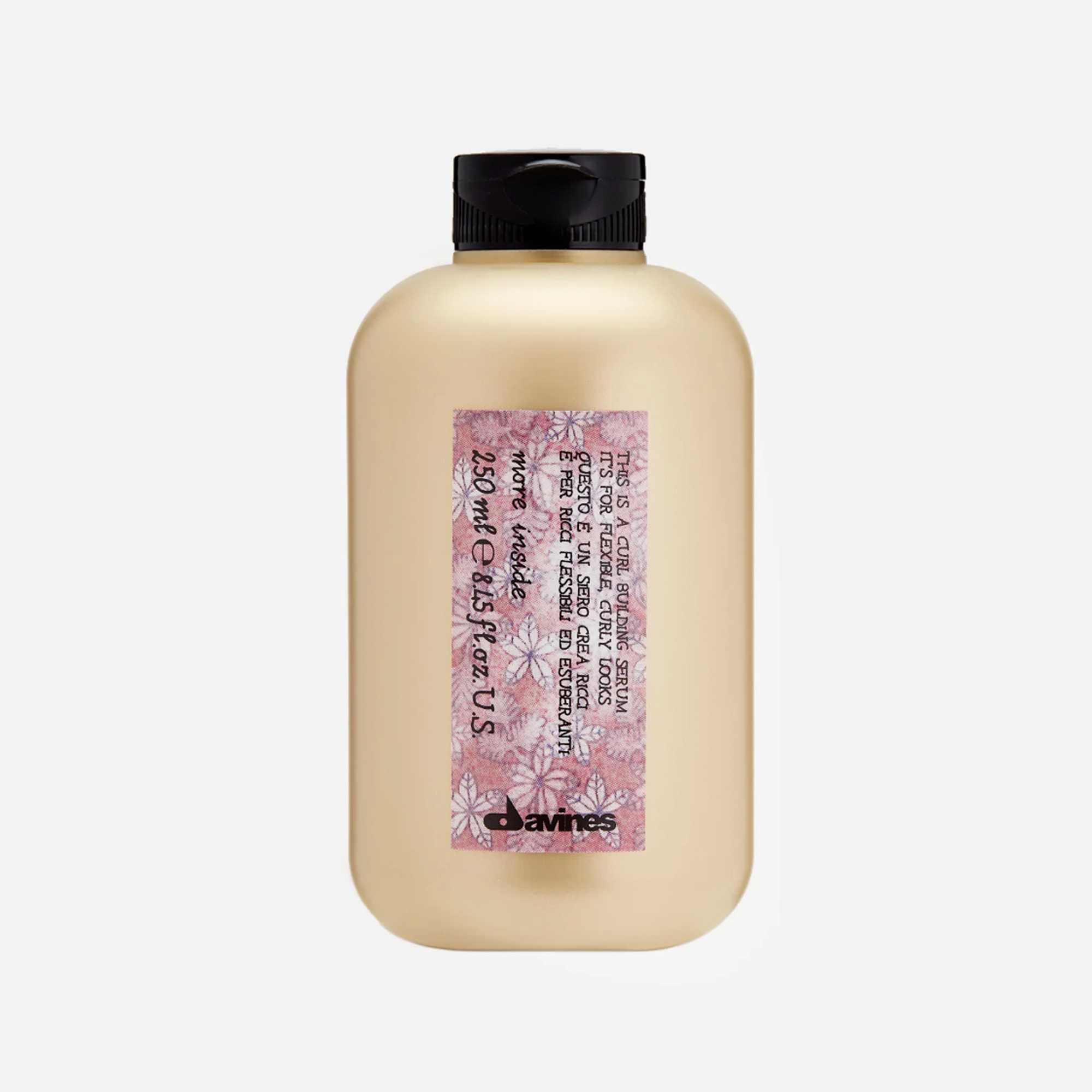 DAVINES MI CURL BUILDING SERUM, сыворотка для создания локонов, упругих эластичных завитков, 250 мл